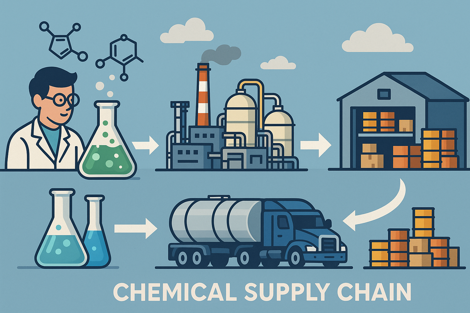 Supply Chain Planning in the Chemical Industry
